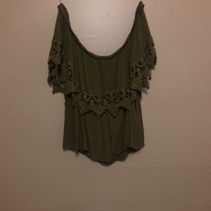 Off the shoulder top